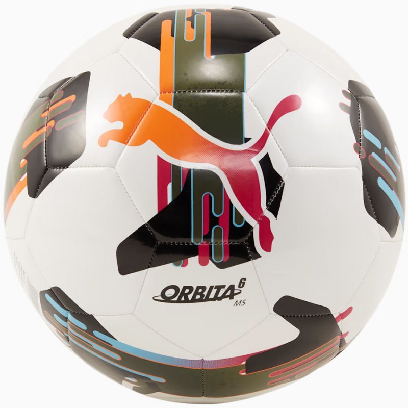 Piłka Puma Orbita 6 MS 084335-01 biały 5