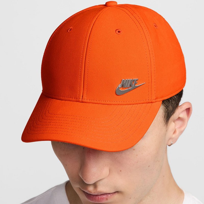 Czapka z daszkiem Nike DF Club Cap FB5371-819 pomarańczowy M/L
