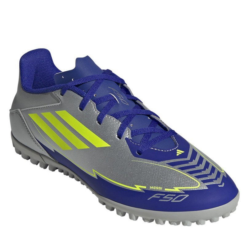 Buty adidas F50 MESSI Club TF IH0917 srebrny 46