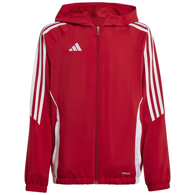 Kurtka adidas TIRO 24 Windbreaker Jr IM8800 czerwony 128 cm