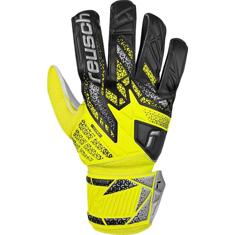 Rękawice Reusch Attrakt Solid 55 70 515 2014 żółty 9,5