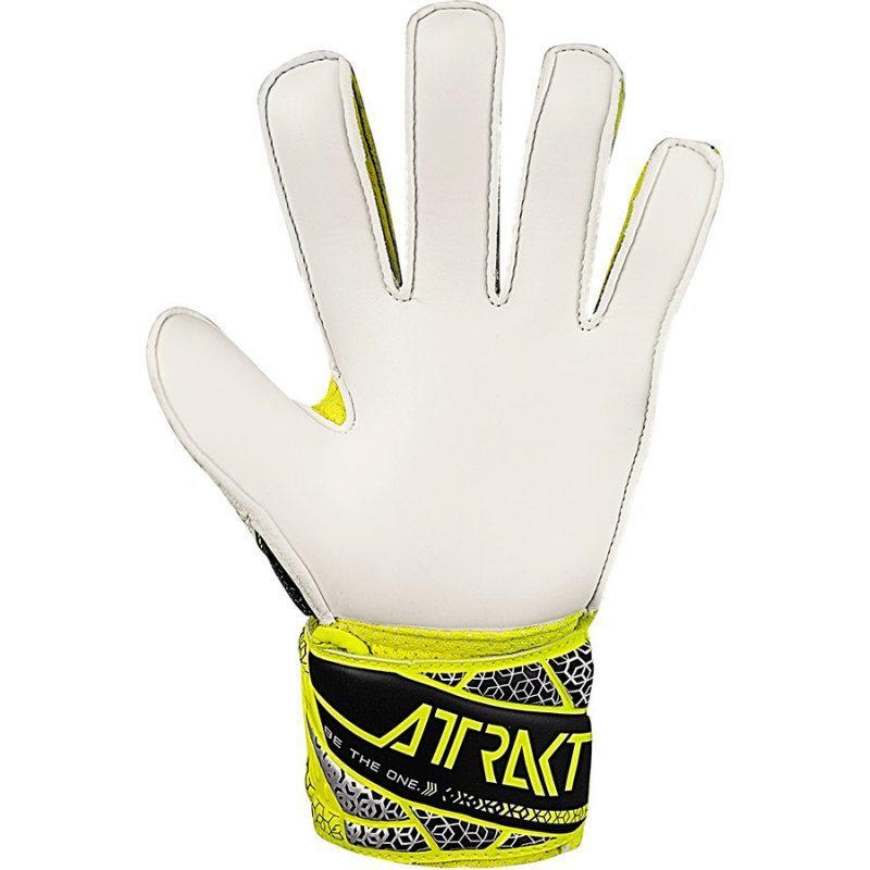 Rękawice  Reusch Attrakt Solid Junior 55 72 515 2014 żółty 7