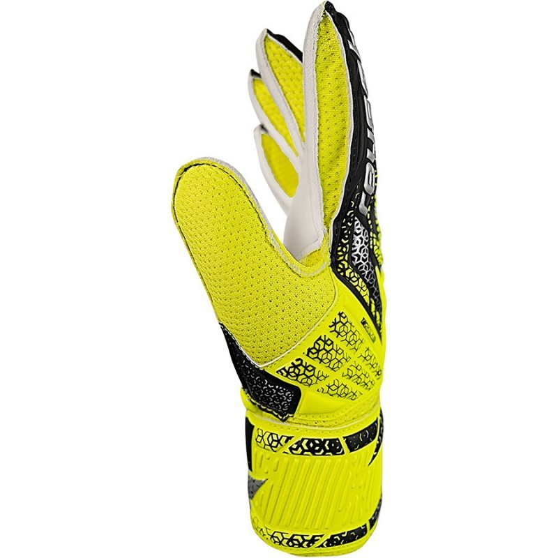 Rękawice  Reusch Attrakt Solid Junior 55 72 515 2014 żółty 8