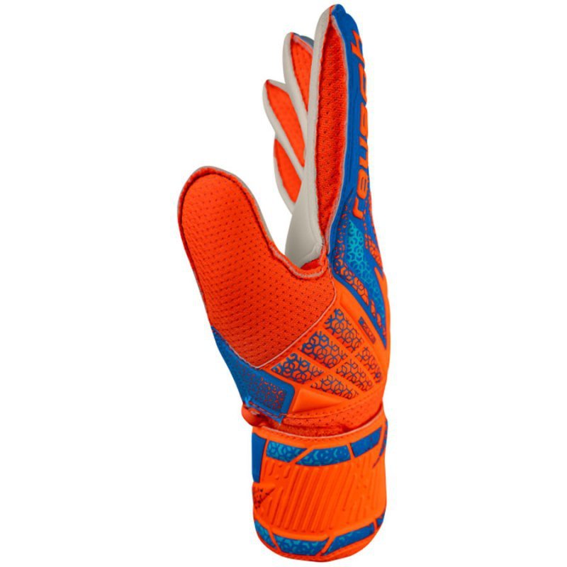 Rękawice  Reusch Attrakt Solid Junior 55 72 515 2014 pomarańczowy 6