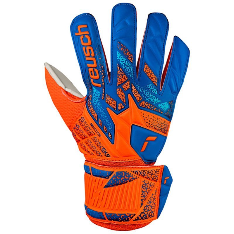 Rękawice  Reusch Attrakt Solid Junior 55 72 515 2014 pomarańczowy 6,5