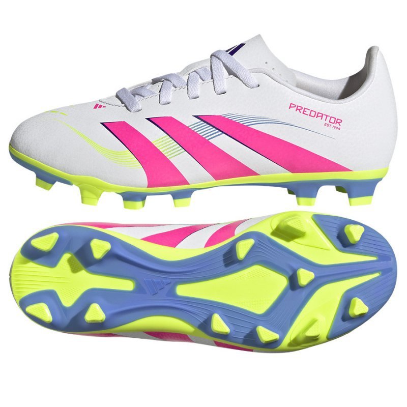 Buty adidas Predator Club Jr FG/MG ID3810 biały 36 2/3