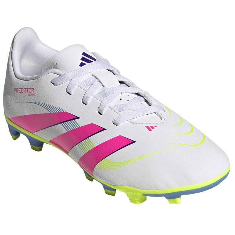 Buty adidas Predator Club Jr FG/MG ID3810 biały 38 2/3