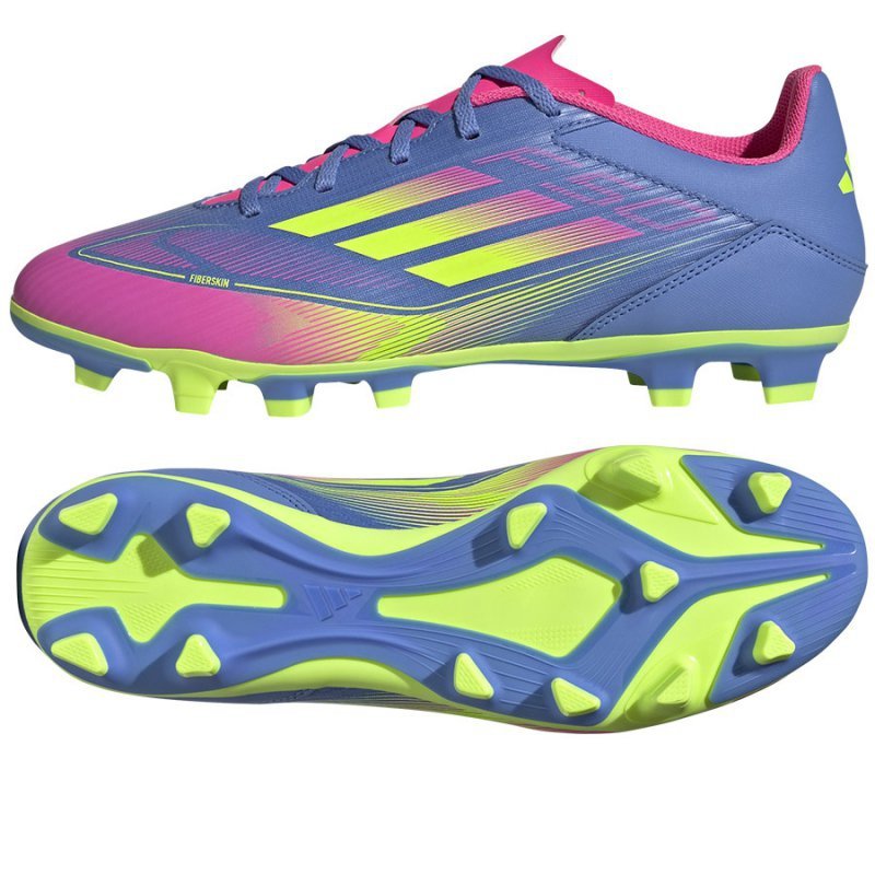 Buty adidas F50 Club FG/MG IE1245 niebieski 45 1/3