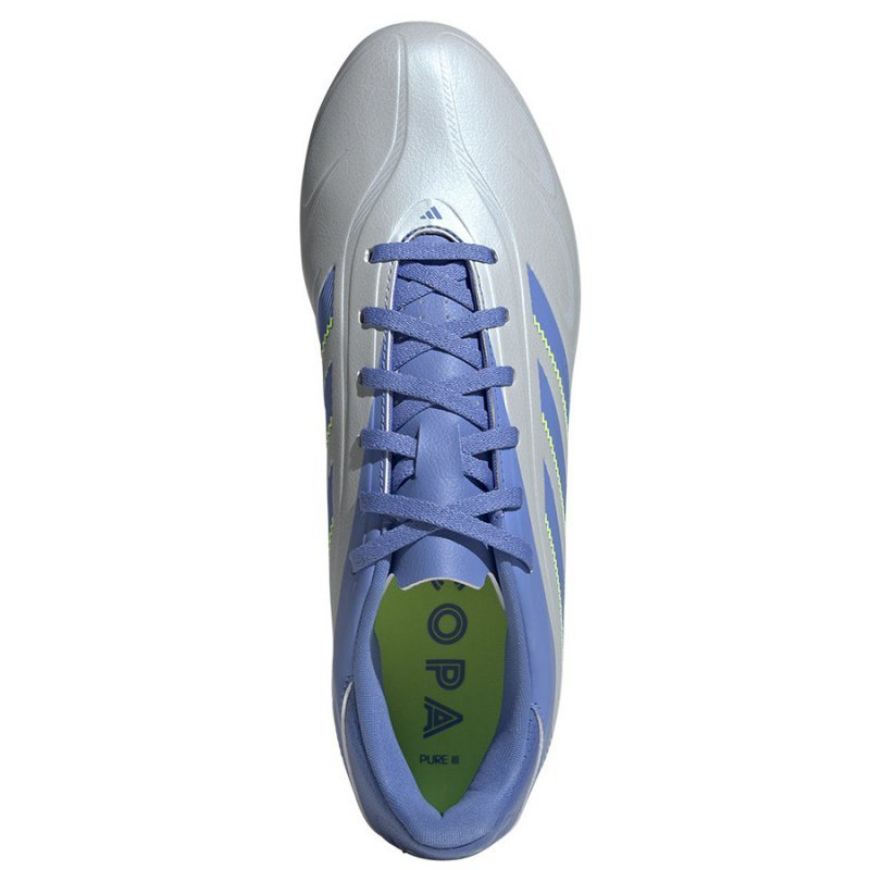 Buty adidas COPA PURE III Club FG/MG IE1174 niebieski 42