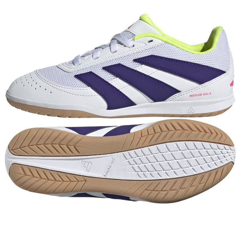 Buty adidas Predator Club Sala Jr IN ID3804 biały 36 2/3