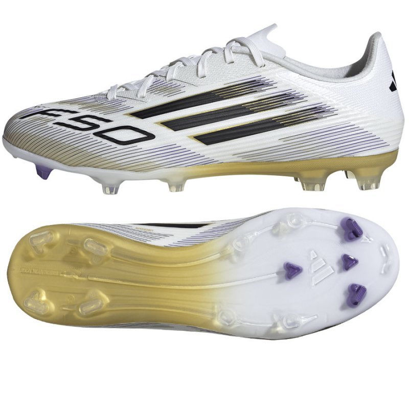 Buty adidas F50 League FG/MG FG Jr JI0005 biały 44