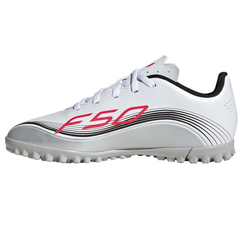 Buty adidas F50 Messi Club Jr TF JP7453 biały 36
