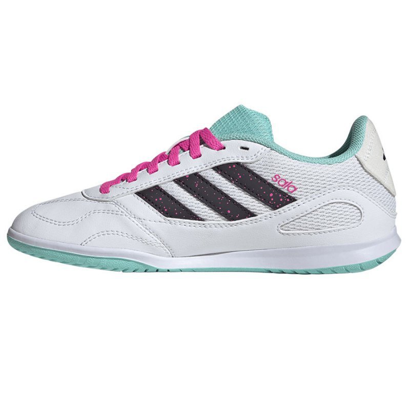 Buty adidas Super Sala III Jr IN JR5400 biały 38 2/3