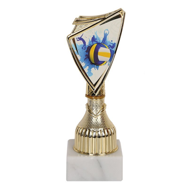 Puchar Tryumf 9297/VOL siatkówka B - 18,5 cm złoty