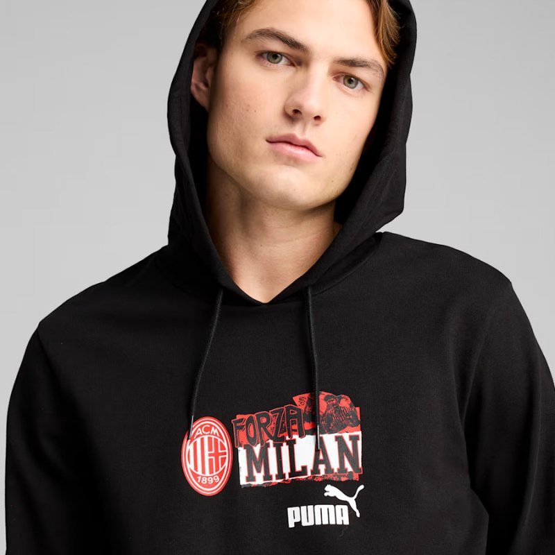 Bluza Puma AC Milan FtbINRGY Hoodie 779323-07 czarny M
