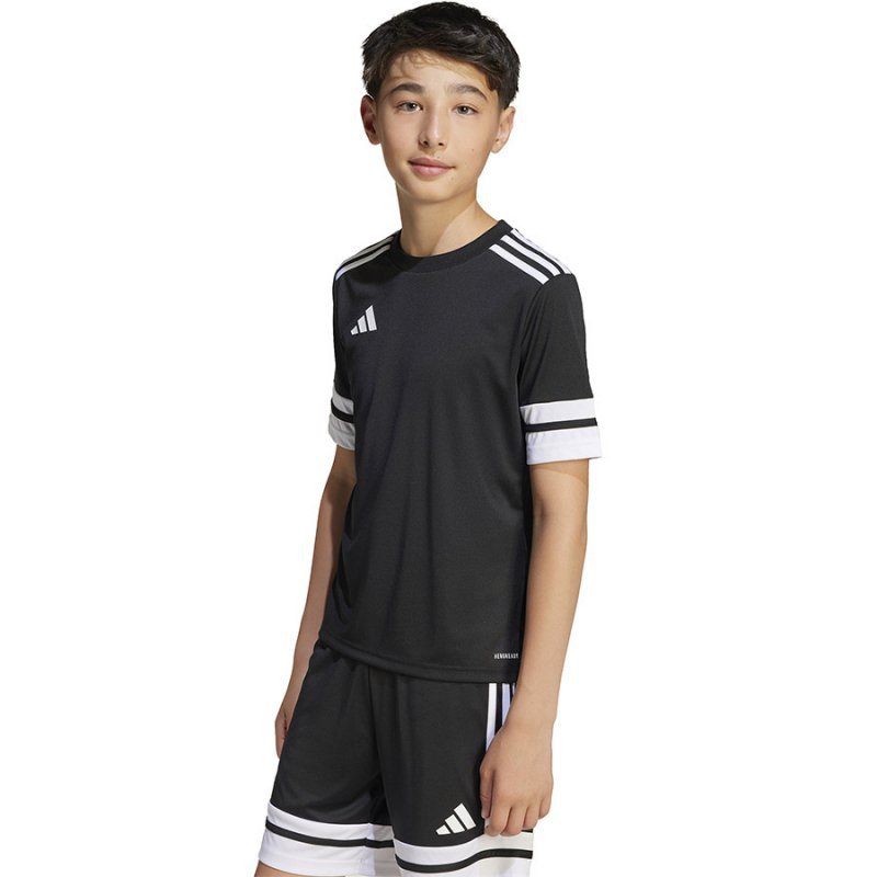 Koszulka adidas SQUADRA 25 JSY Y JJ0052 czarny 176 cm
