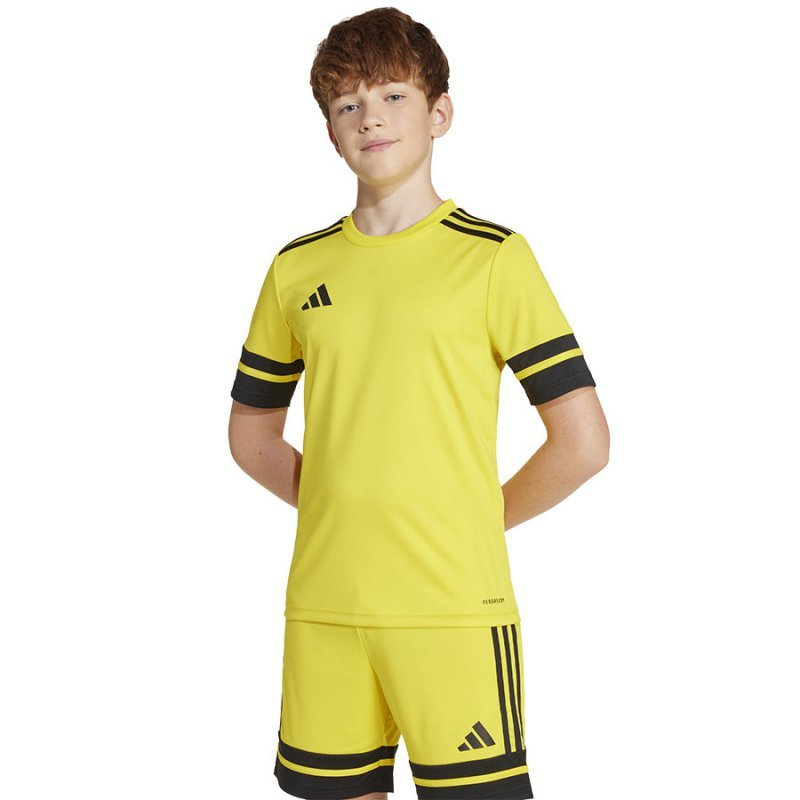 Koszulka adidas SQUADRA 25 JSY Y JJ0056 żółty 176 cm