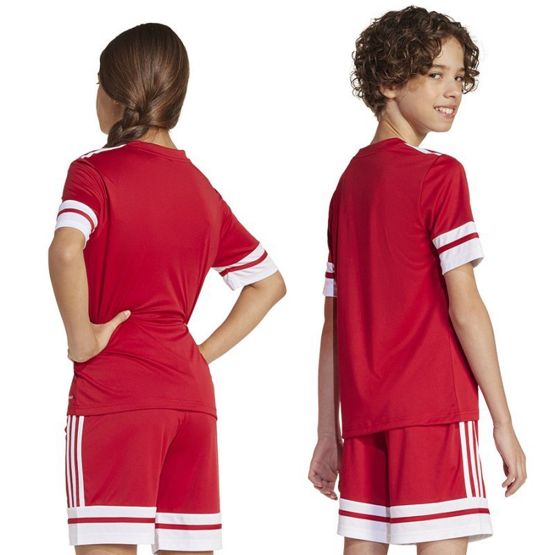 Koszulka adidas SQUADRA 25 JSY Jr JJ0051 czerwony 116 cm