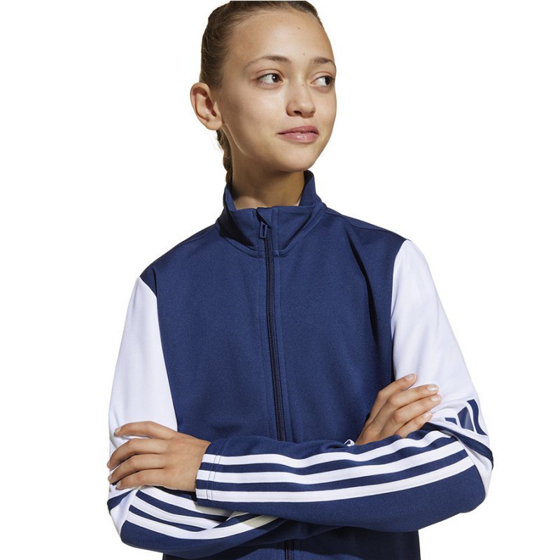 Bluza adidas SQUADRA 25 Training JKT Jr JD3029 granatowy 152 cm