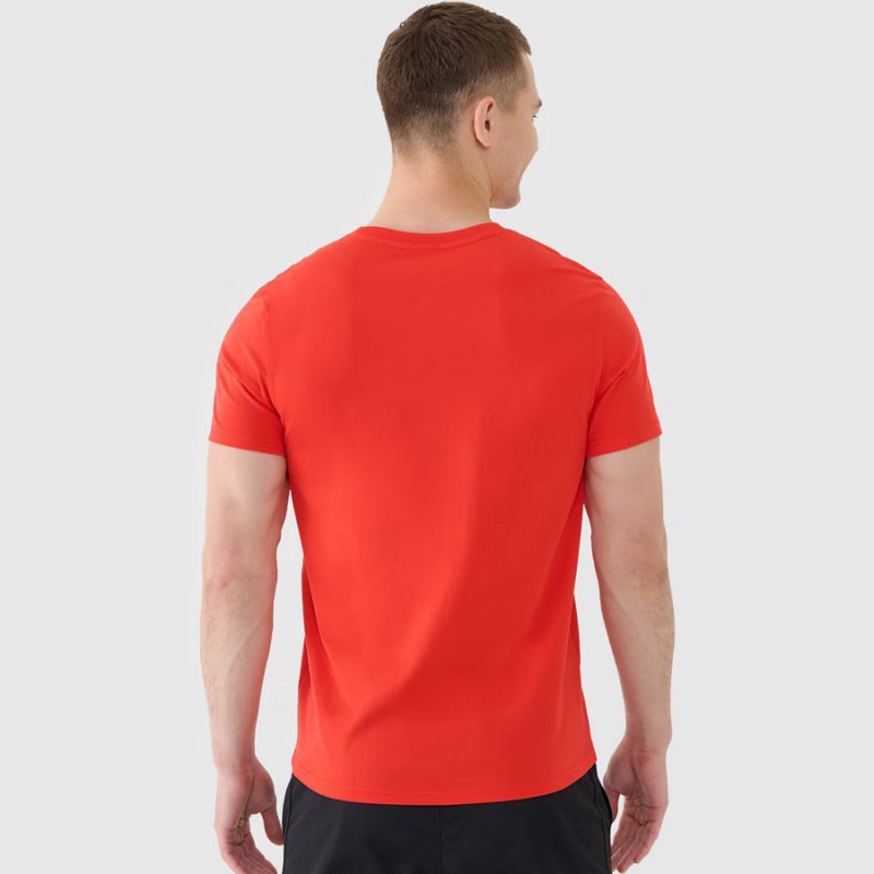 T-shirt 4F 4FWMM00TTSHM2256S 62S czerwony L