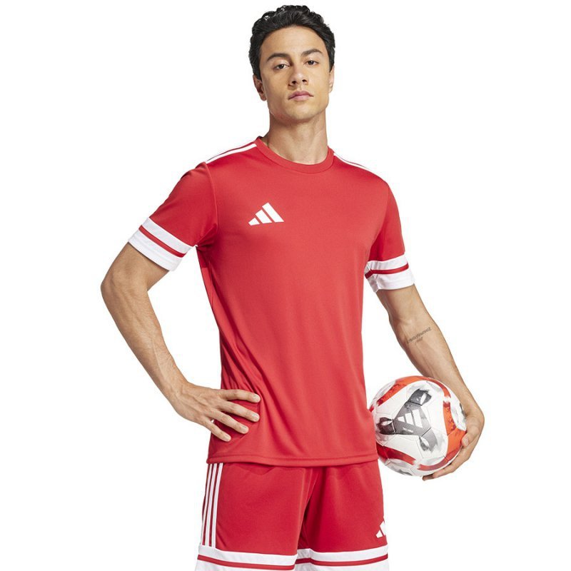 Koszulka adidas SQUADRA 25 JSY JE2601 czerwony XXXL