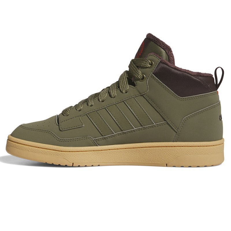 Buty adidas Rapid Court Mid Winterized JR0184 zielony 42