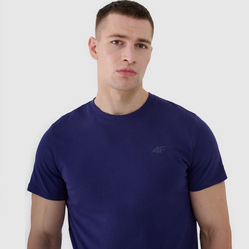T-shirt 4F 4FWMM00TTSHM2256S 31S grafitowy M