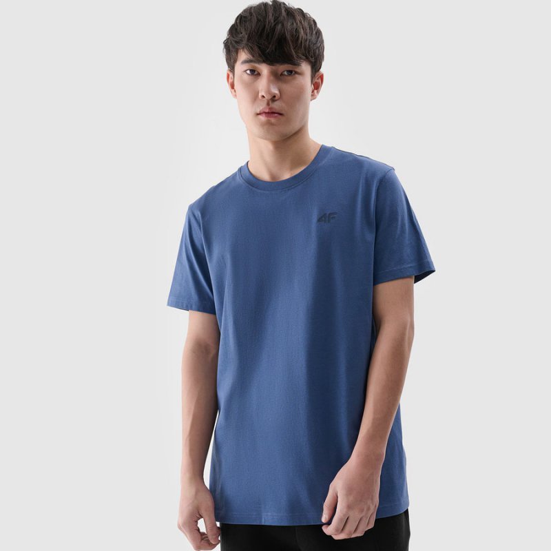T-shirt 4F 4FWMM00TTSHM2256S 32S granatowy XL