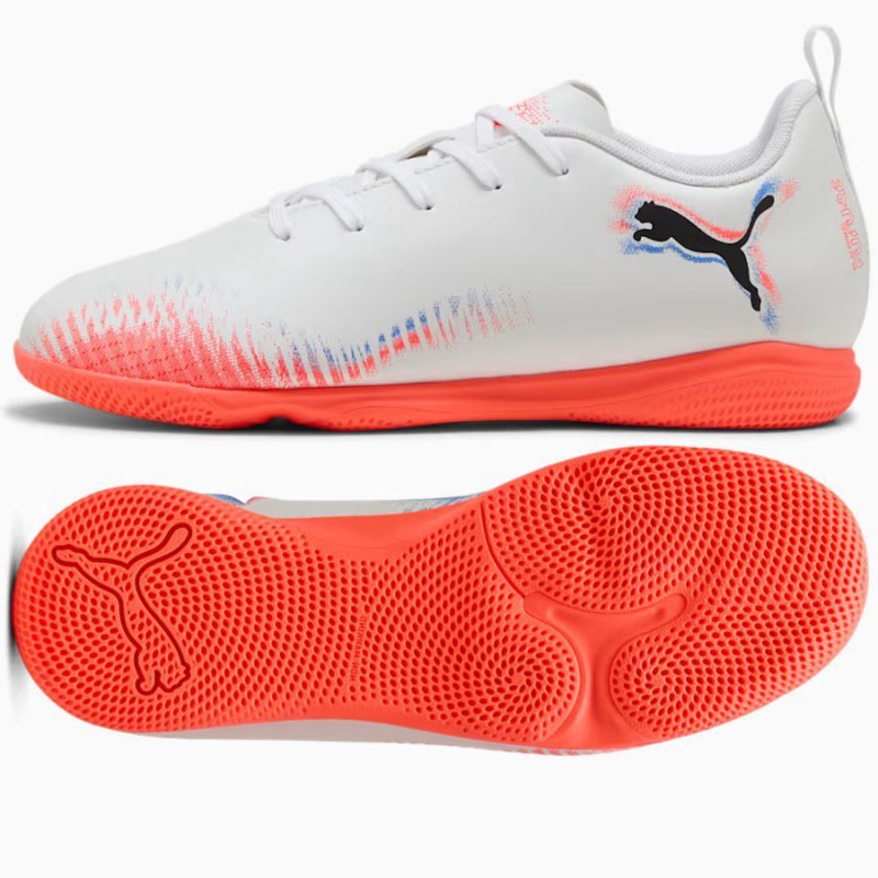 Buty Puma Future 8 Play IT Jr 108627-01 biały 37