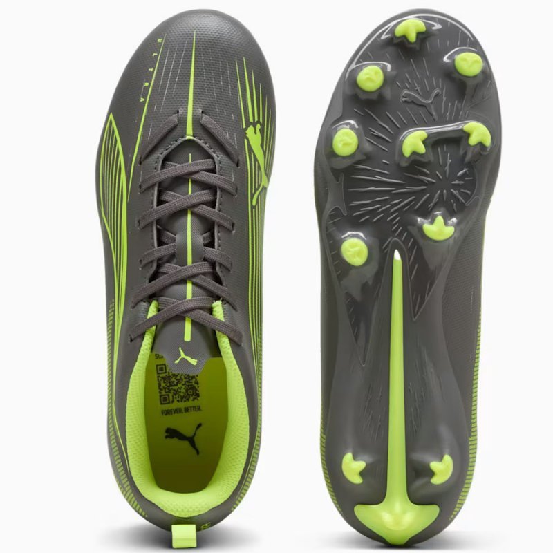 Buty Puma Ultra 5 Play Jr FG/AG 108170-03 szary 37 1/2