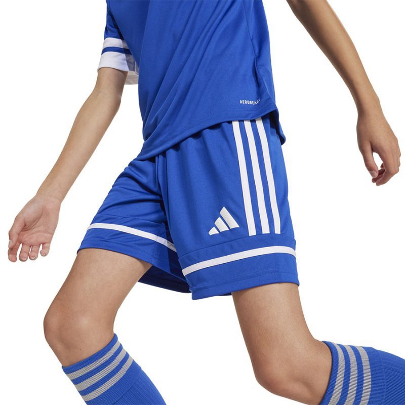 Spodenki adidas SQUADRA Jr JN5455 niebieski 164 cm