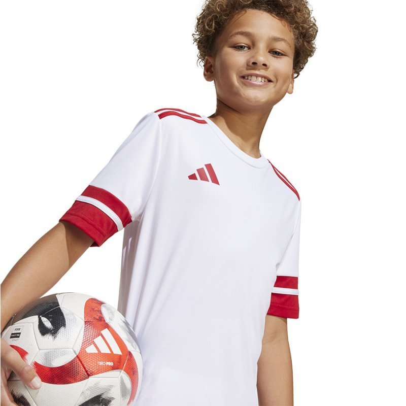 Koszulka adidas SQUADRA 25 JSY JJ0059 biały 164 cm