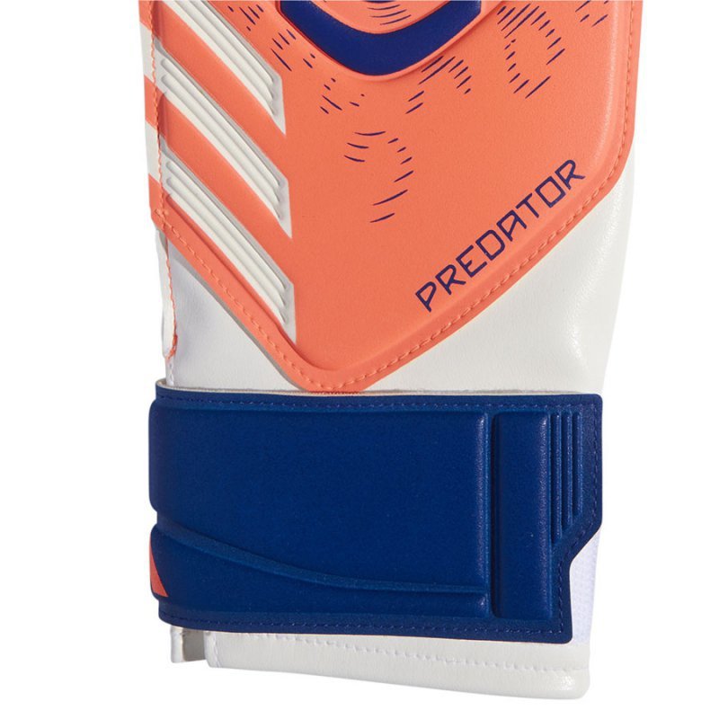 Rękawice adidas Predator GL TRN Jr JN5361 pomarańczowy 4