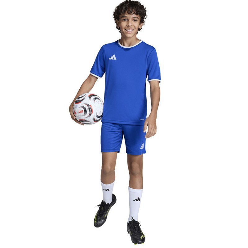 Koszulka adidas Entrada 26 JSY JZ2531 niebieski 140 cm
