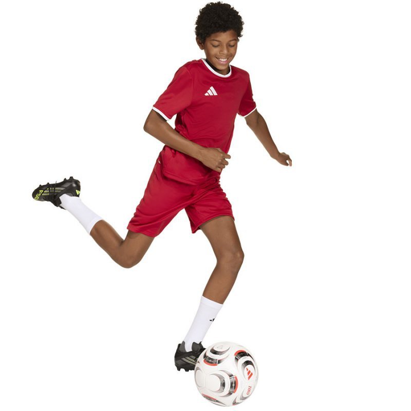 Koszulka adidas Entrada 26 JSY JZ2523 czerwony 116 cm