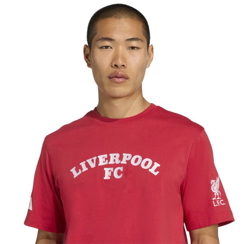 Koszulka adidas Liverpool FC Tee JW5487 czerwony M