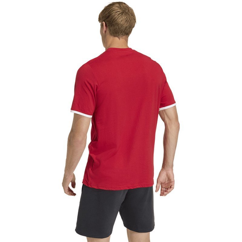 Koszulka adidas ENTRADA 26 Tee JZ6676 czerwony S