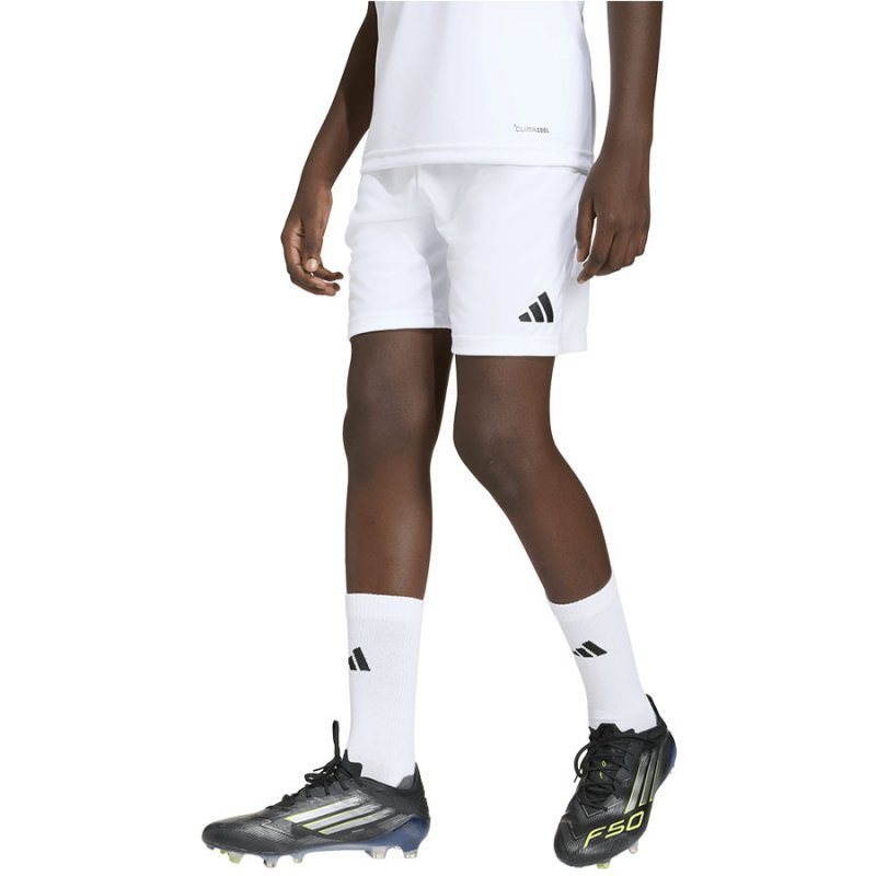 Spodenki adidas ENTRADA 26 Short Junior JZ6526 biały 116 cm