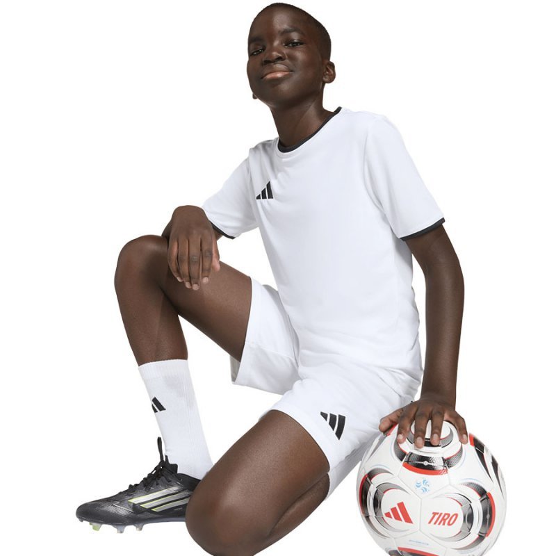 Spodenki adidas ENTRADA 26 Short Junior JZ6526 biały 176 cm