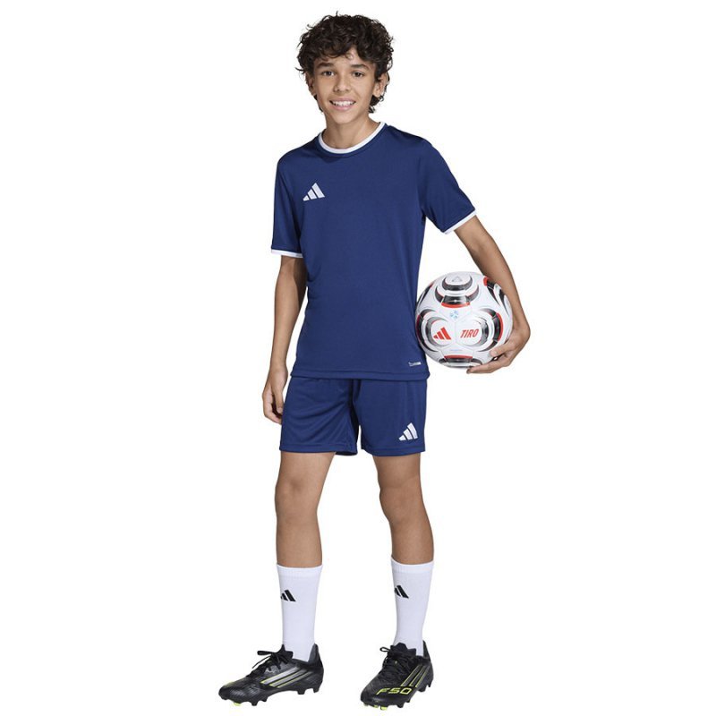 Spodenki adidas ENTRADA 26 Short Junior JZ6532 granatowy 128 cm