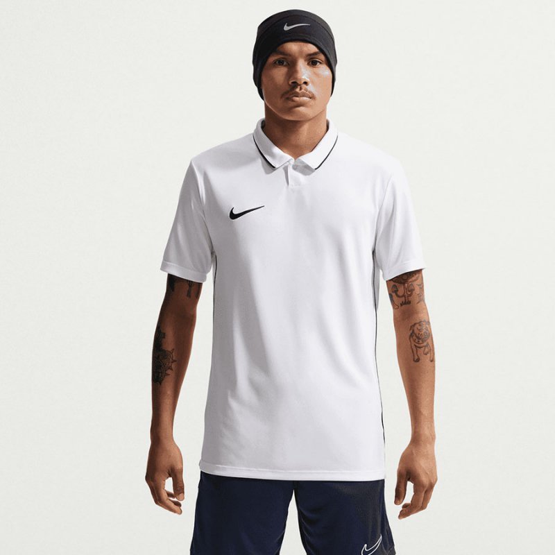 Koszulka Polo Nike Park 26 SS HM7136-100 biały M