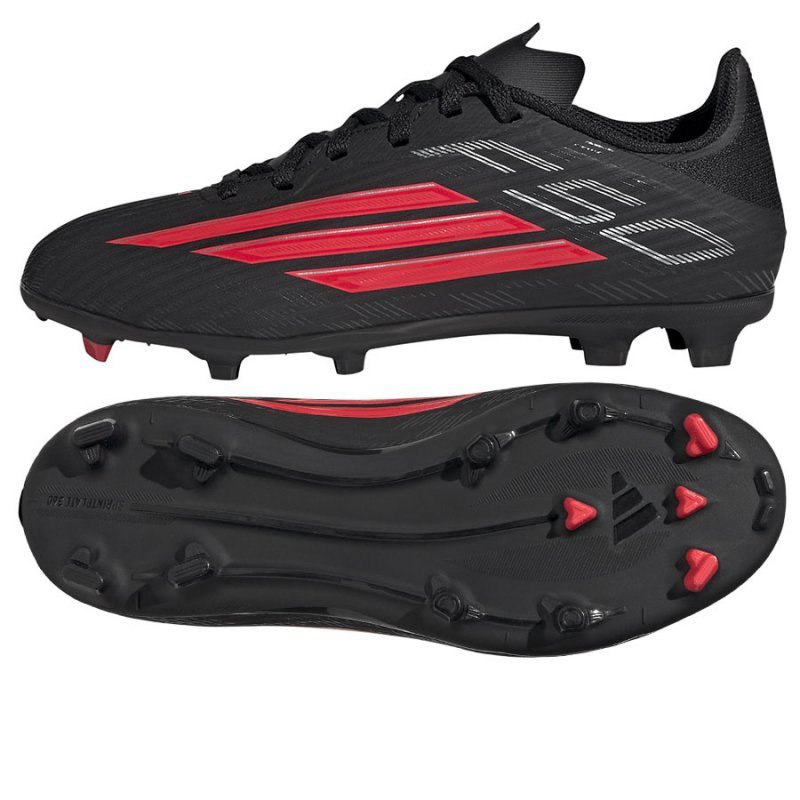 Buty adidas F50 League FG/MG Jr JR9010 czarny 38