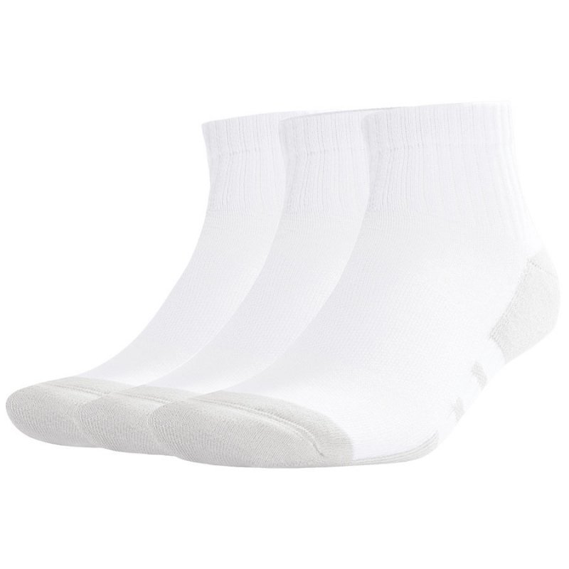 Skarpety adidas Essentials Climacool Qrt 3P JD9568 biały 43-45