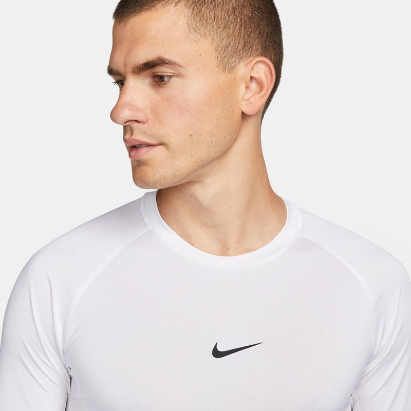 Koszulka Nike Pro LS FB7919-100 biały L