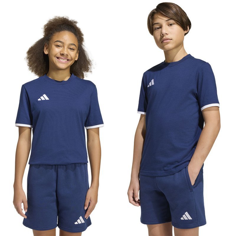 Koszulka adidas ENTRADA 26 Tee Junior JZ6673 granatowy 152 cm