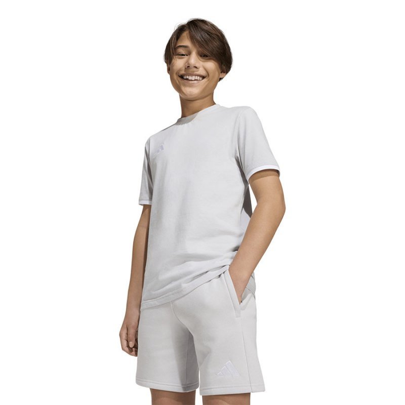 Spodenki adidas ENTRADA 26 Sweat Short Junior KF5929 szary 140 cm
