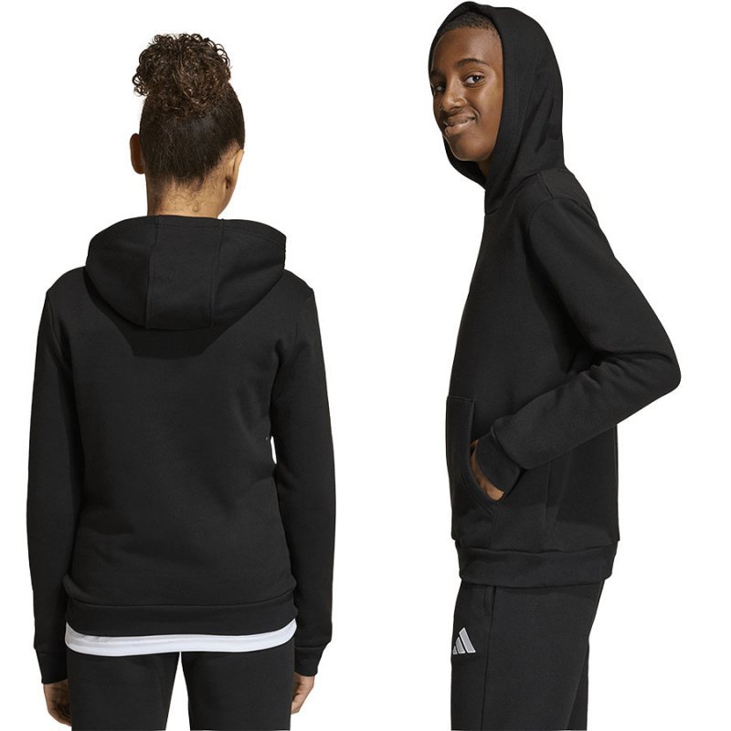 Bluza adidas ENTRADA 26 Hoody Junior JZ6569 czarny 116 cm
