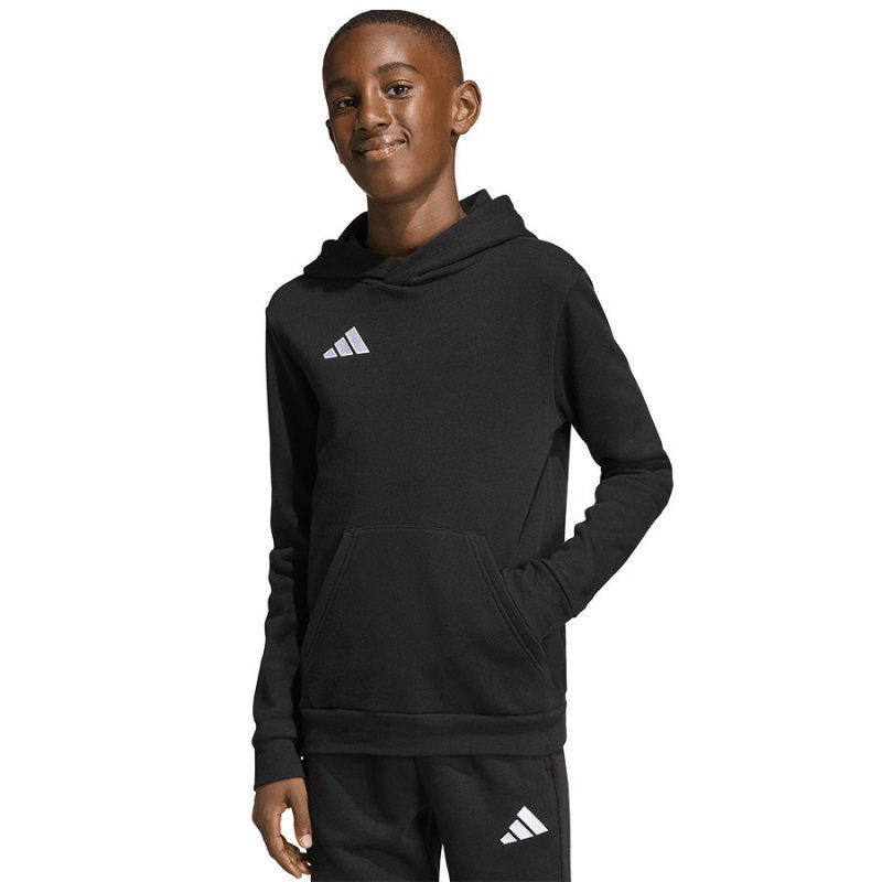 Bluza adidas ENTRADA 26 Hoody Junior JZ6569 czarny 164 cm