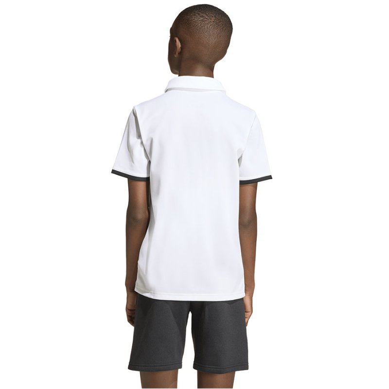Koszulka adidas Polo ENTRADA 26 Junior JZ6624 biały 140 cm