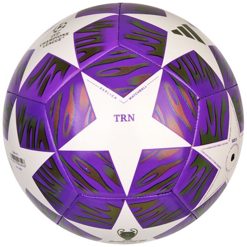 Piłka adidas UCL Training JX9089 fioletowy 4